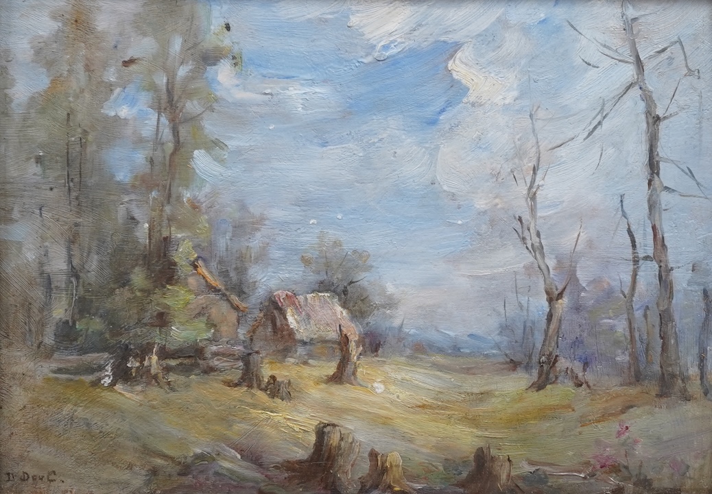 Berthe Des Clayes, (1877-1968), A group of four landscape studies